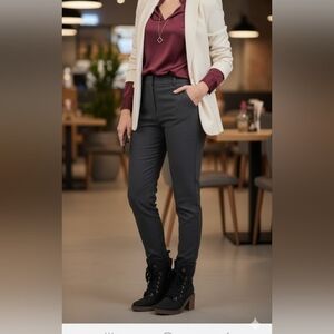 Roxy Women Size 6.5 Black Lace-Up Heeled Boots